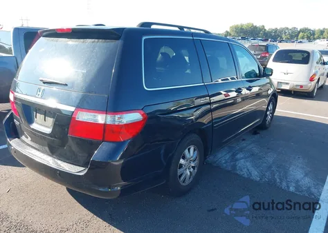 2007 Honda Odyssey Touring from USA, damaged, VIN 5FNRL388X7B063953